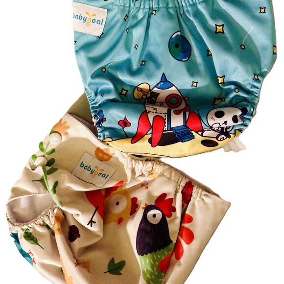 Set of 2 Baby Goal Diaper Covers - Picture 2 of 3
